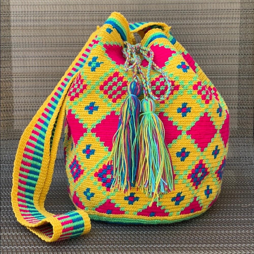 Handwoven Bucket Bag